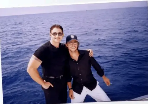 Gusti Moldovan cu Tom Cruise în Mallorca